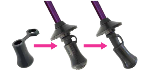 バスケットと先ゴム